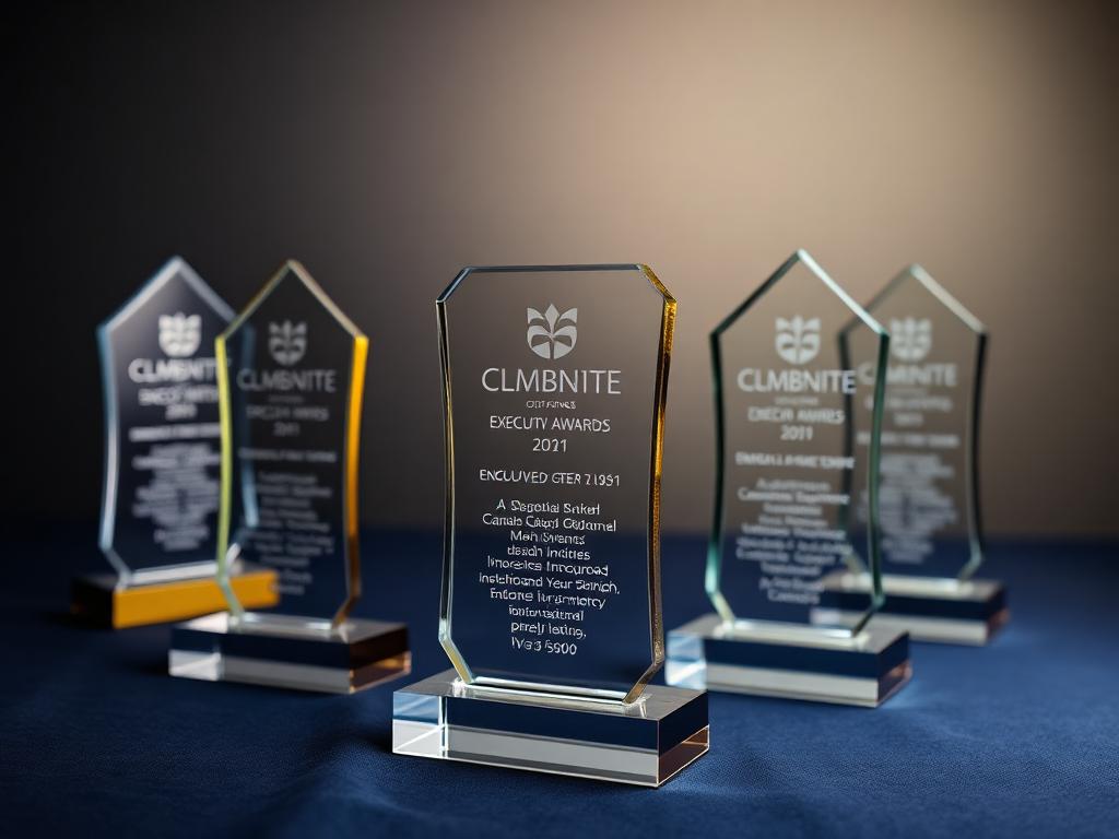 Corporate Awards from Believe In Signs