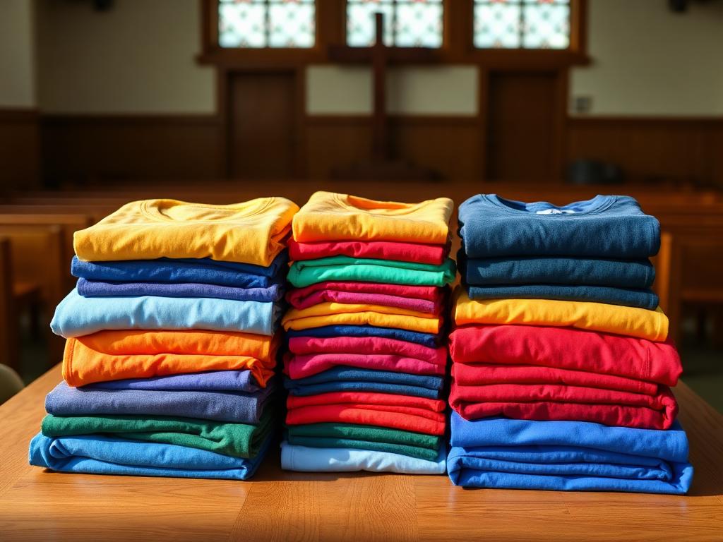 Custom ministry event shirts