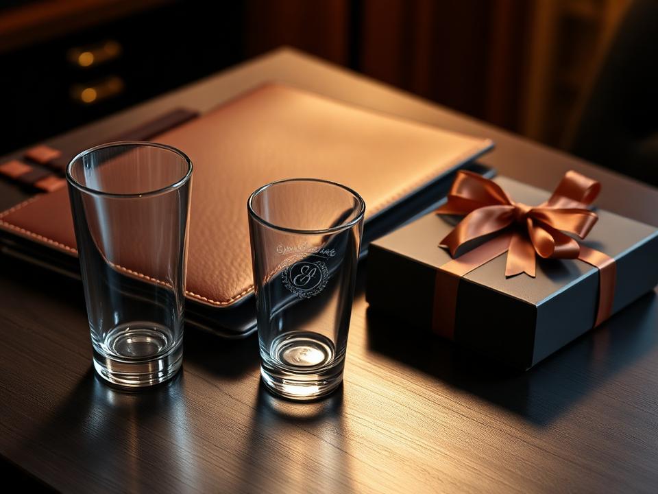 Branded corporate gift and promotional product set